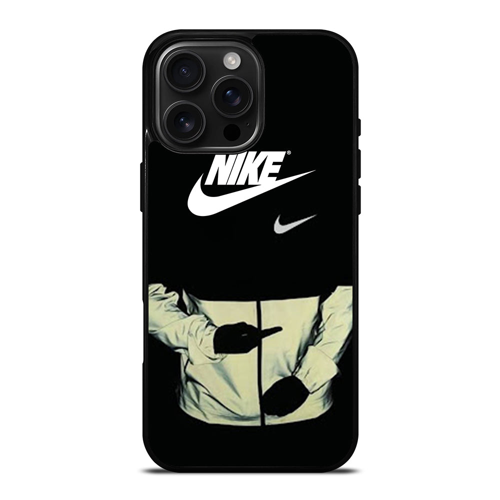 NIKE MIDDLE FINGER LOGO iPhone 16 Pro Max Case Cover