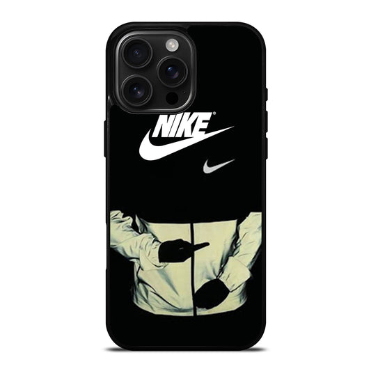 NIKE MIDDLE FINGER LOGO iPhone 16 Pro Max Case Cover