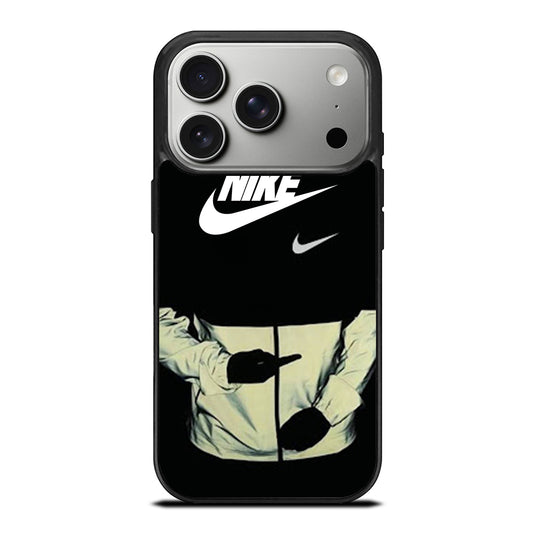 NIKE MIDDLE FINGER LOGO iPhone 17 Pro Case Cover