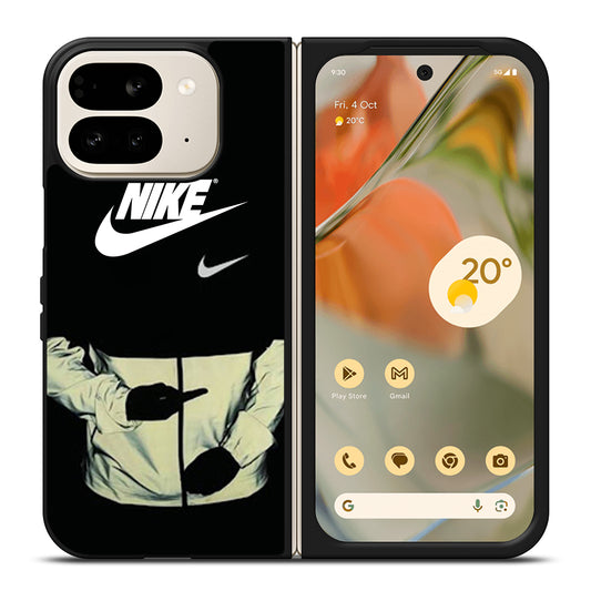 NIKE MIDDLE FINGER LOGO Google Pixel 9 Pro Fold Case Cover