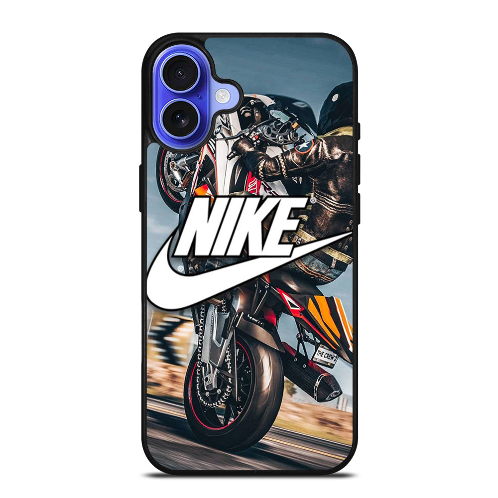 NIKE MOTORCYCLE LOGO iPhone 16 Case Cover