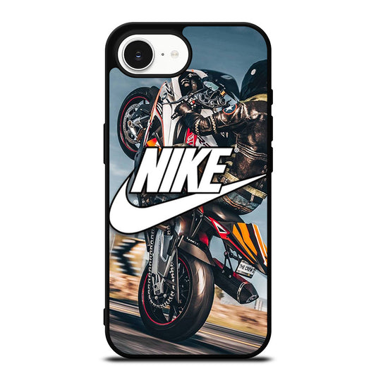 NIKE MOTORCYCLE LOGO iPhone 16e Case Cover