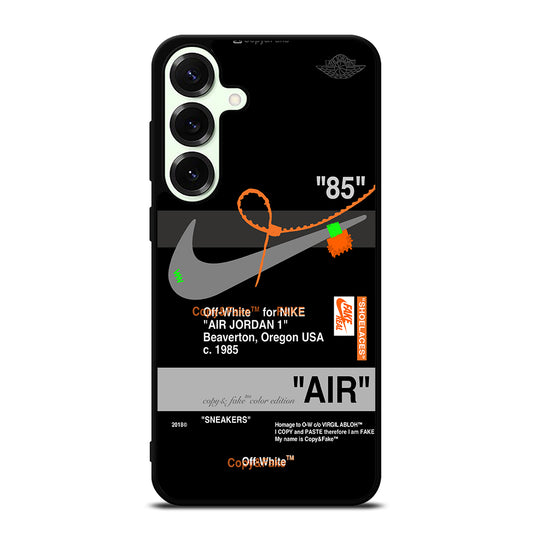 NIKE OFF WHITE AIR JORDAN 1 Samsung Galaxy S25 Plus Case Cover