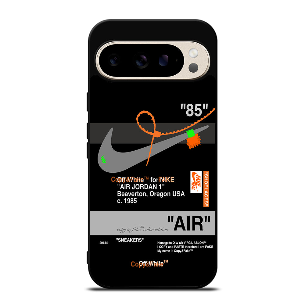 NIKE OFF WHITE AIR JORDAN 1 Google Pixel 9 Pro Case Cover