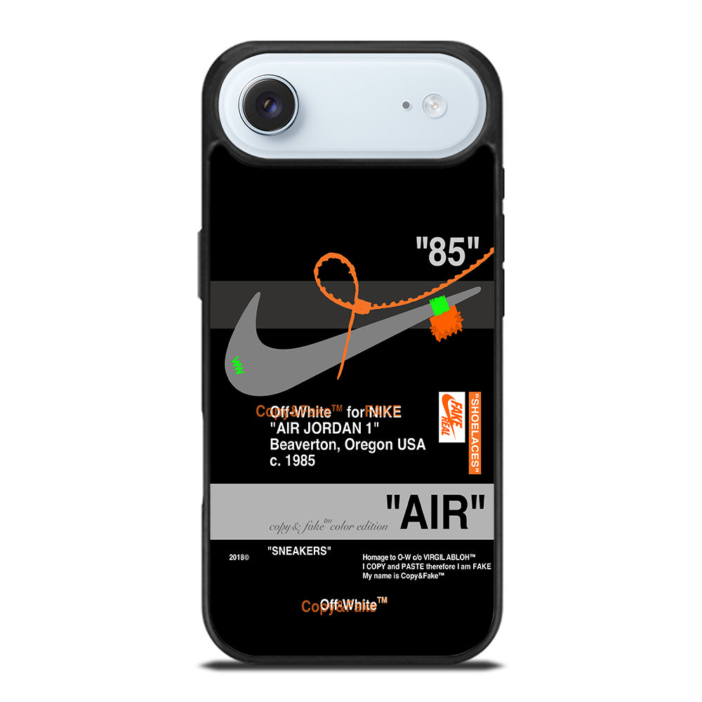 NIKE OFF WHITE AIR JORDAN 1 iPhone Air Case Cover