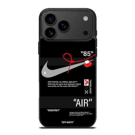 NIKE OFF WHITE AIR JORDAN 2 iPhone 17 Pro Max Case Cover