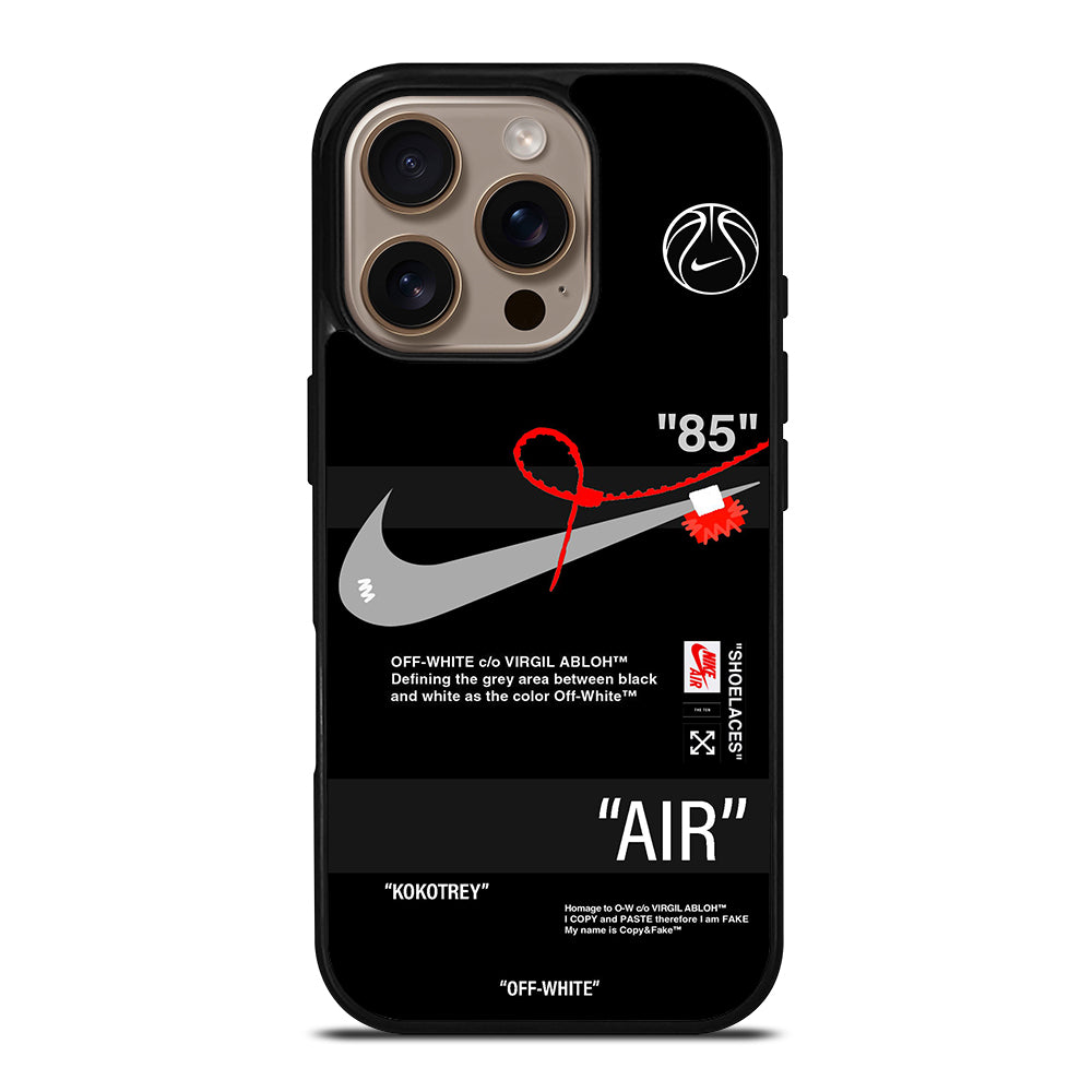 NIKE OFF WHITE AIR JORDAN 2 iPhone 16 Pro Case Cover