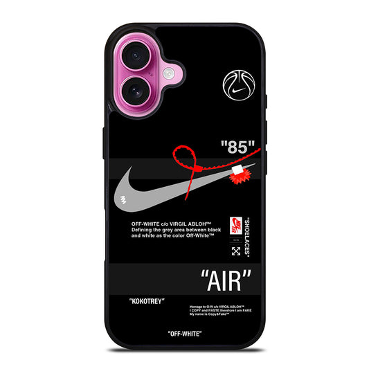 NIKE OFF WHITE AIR JORDAN 2 iPhone 16 Plus Case Cover