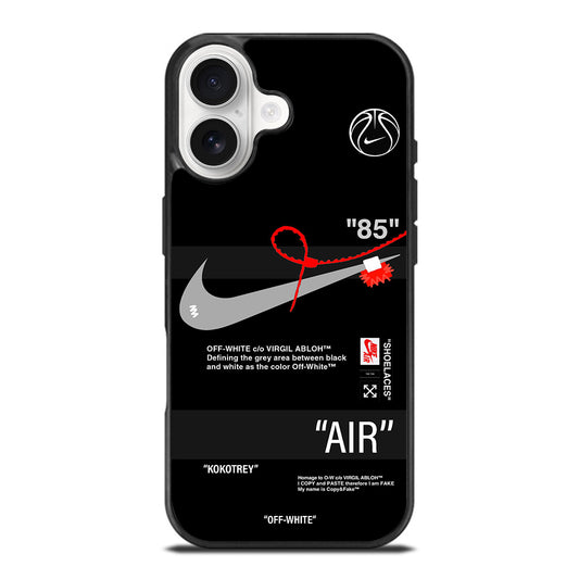 NIKE OFF WHITE AIR JORDAN 2 iPhone 17 Case Cover