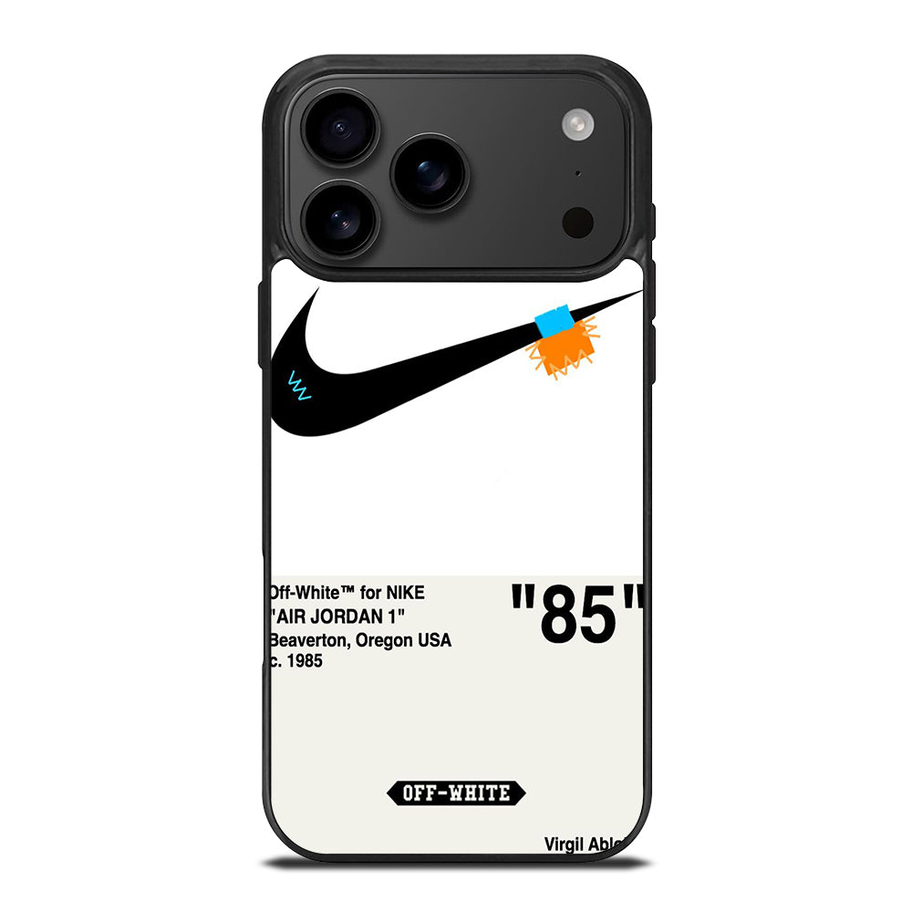 NIKE OFF WHITE AIR JORDAN 3 iPhone 17 Pro Max Case Cover