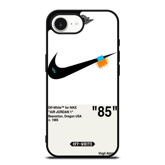 NIKE OFF WHITE AIR JORDAN 3 iPhone 16e Case Cover