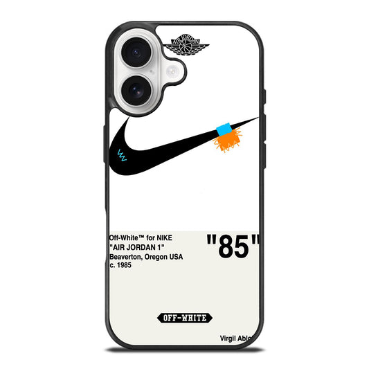 NIKE OFF WHITE AIR JORDAN 3 iPhone 17 Case Cover