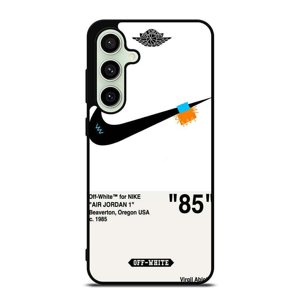 NIKE OFF WHITE AIR JORDAN 3 Samsung Galaxy S24 FE Case Cover