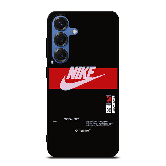 NIKE OFF WHITE AIR JORDAN 4 Samsung Galaxy S25 Case Cover