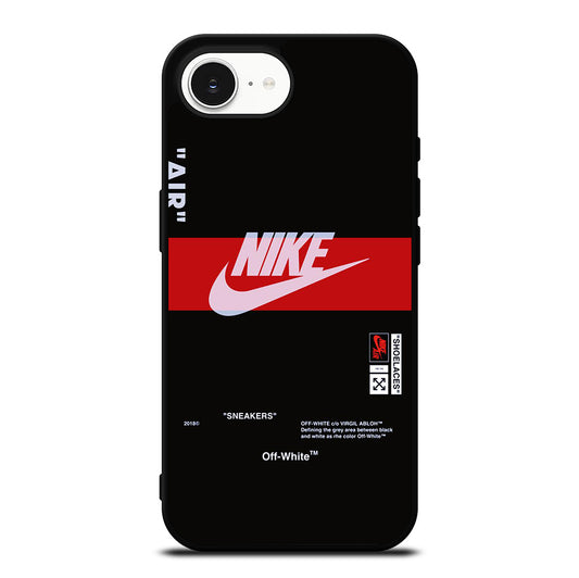 NIKE OFF WHITE AIR JORDAN 4 iPhone 16e Case Cover