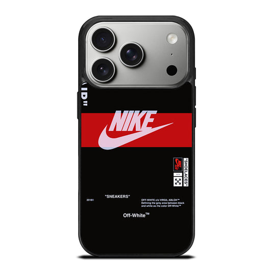 NIKE OFF WHITE AIR JORDAN 4 iPhone 17 Pro Case Cover