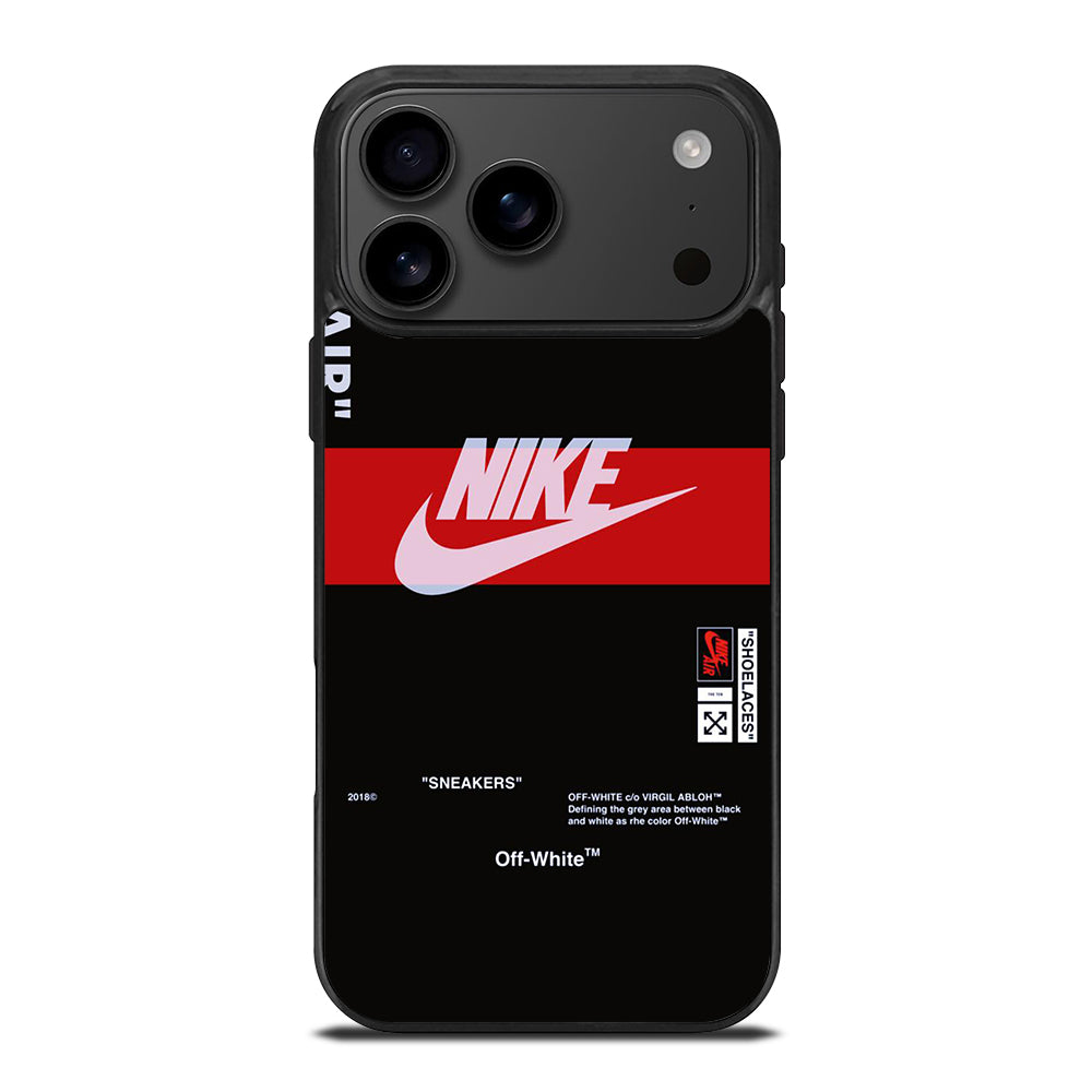 NIKE OFF WHITE AIR JORDAN 4 iPhone 17 Pro Max Case Cover
