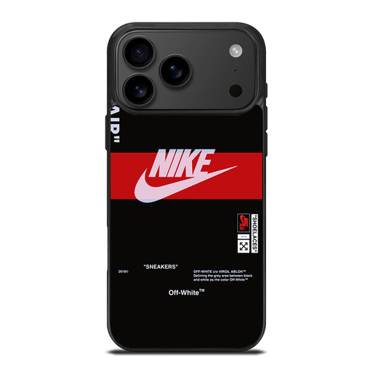 NIKE OFF WHITE AIR JORDAN 4 iPhone 17 Pro Max Case Cover