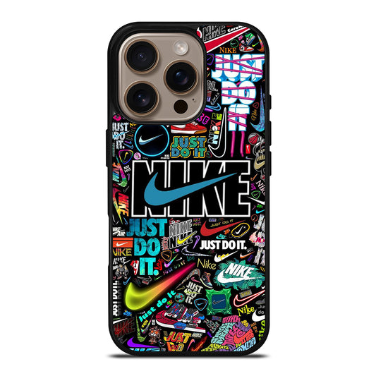 NIKE STICKER COLLAGE iPhone 16 Pro Case Cover