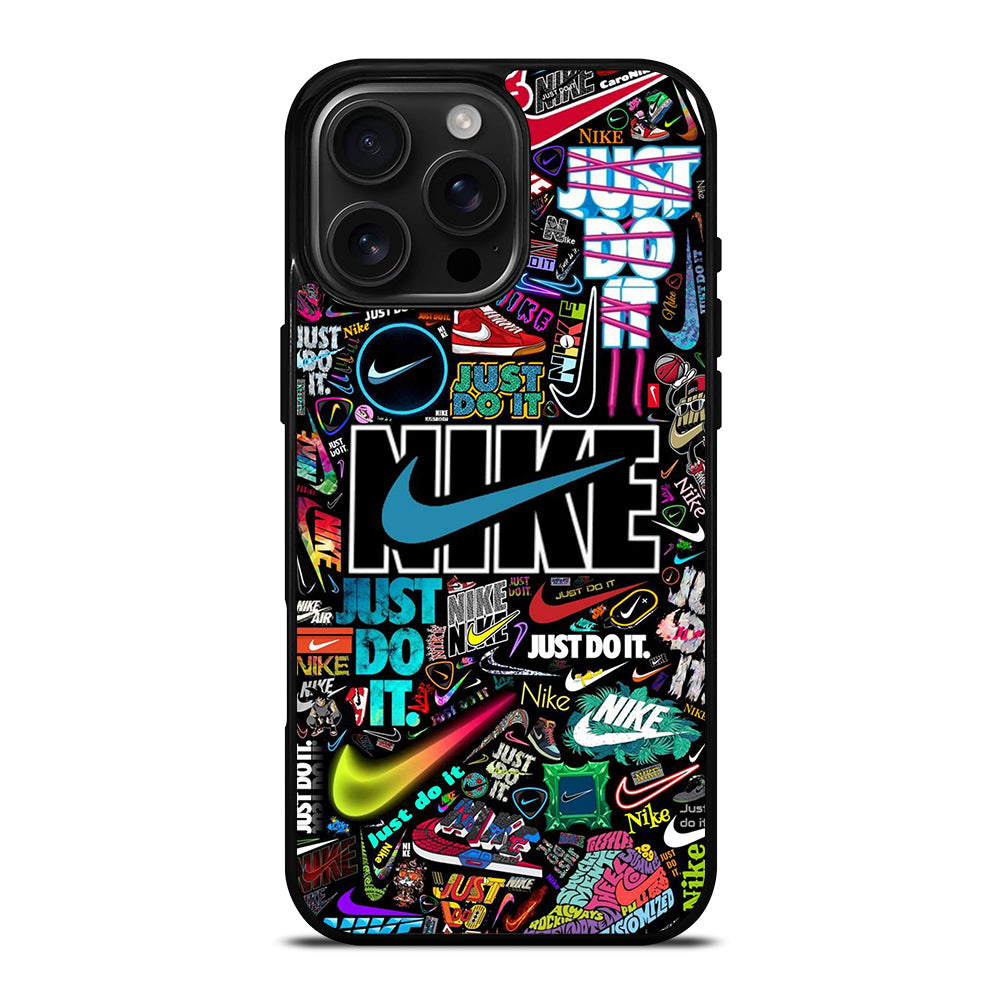 NIKE STICKER COLLAGE iPhone 16 Pro Max Case Cover