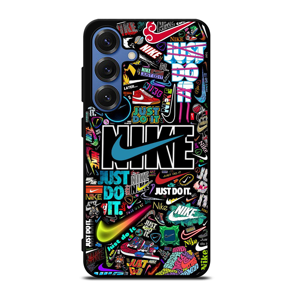 NIKE STICKER COLLAGE Samsung Galaxy S25 Case Cover