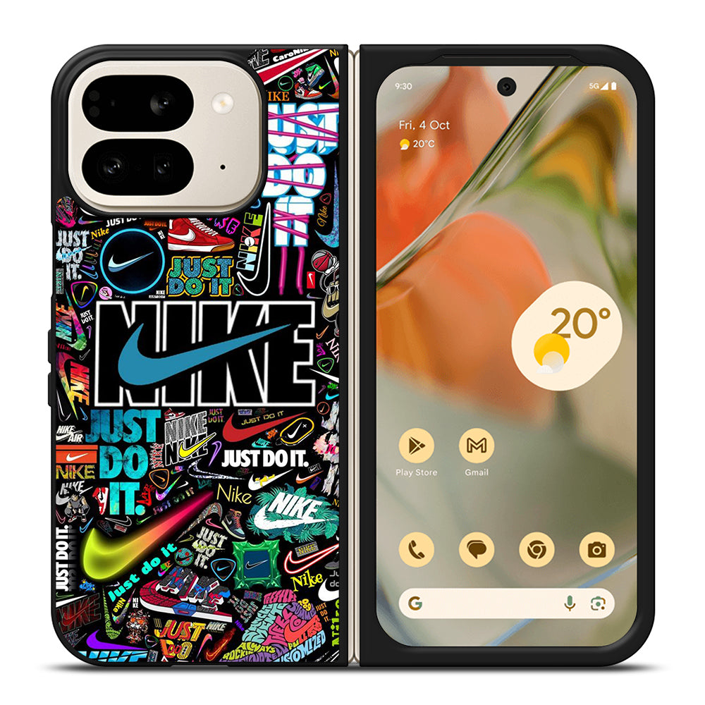 NIKE STICKER COLLAGE Google Pixel 9 Pro Fold Case Cover