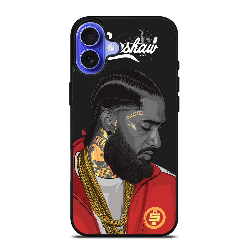 NIPSEY HUSSLE RAPPER ART iPhone 16 Case Cover