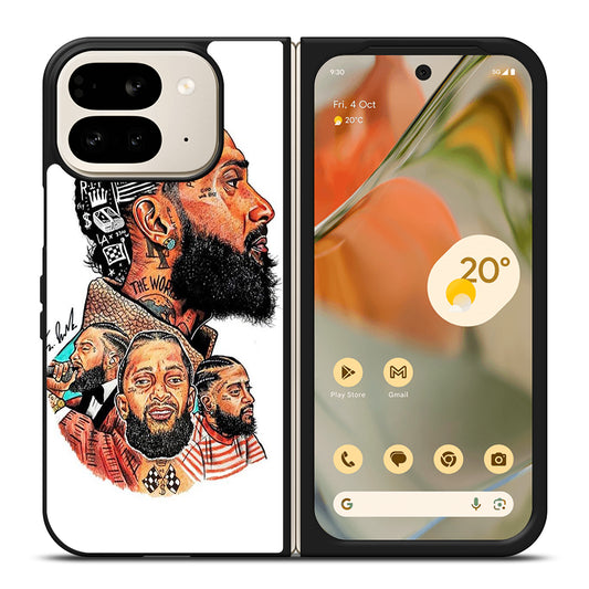 NIPSEY HUSSLE RAPPER ARTWORK Google Pixel 9 Pro Fold Case Cover