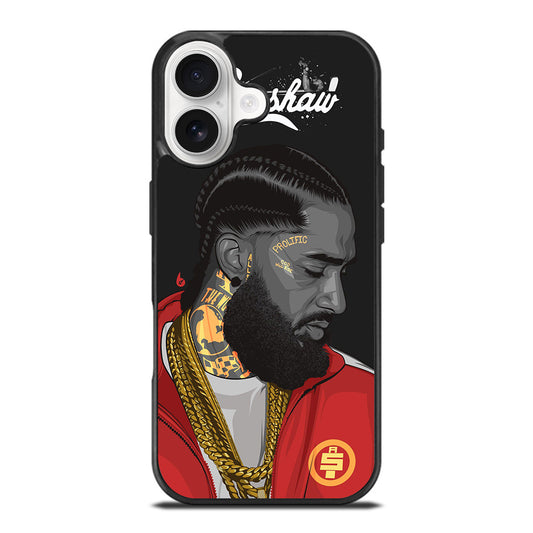 NIPSEY HUSSLE RAPPER ART iPhone 17 Case Cover