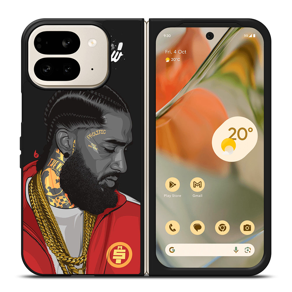 NIPSEY HUSSLE RAPPER ART Google Pixel 9 Pro Fold Case Cover