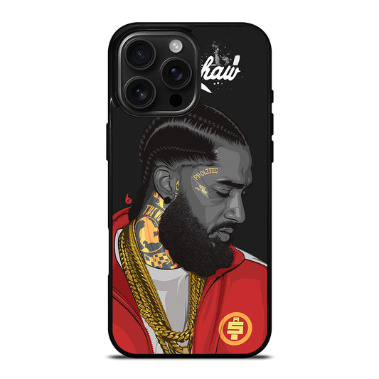NIPSEY HUSSLE RAPPER ART iPhone 16 Pro Max Case Cover