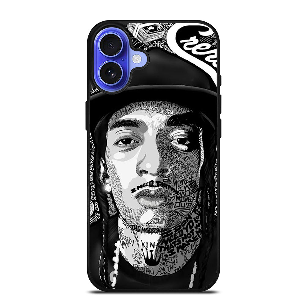 NIPSEY HUSSLE RAPPER QUOTE iPhone 16 Case Cover