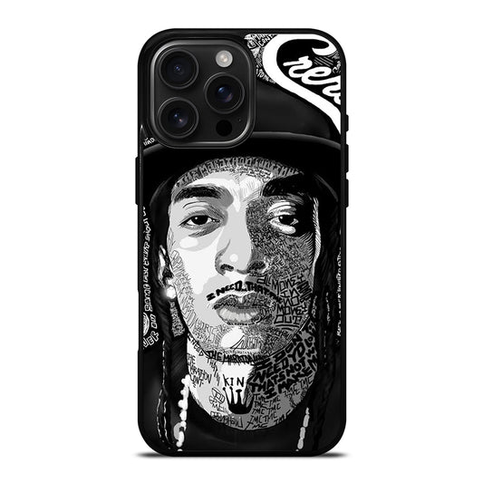 NIPSEY HUSSLE RAPPER QUOTE iPhone 16 Pro Max Case Cover