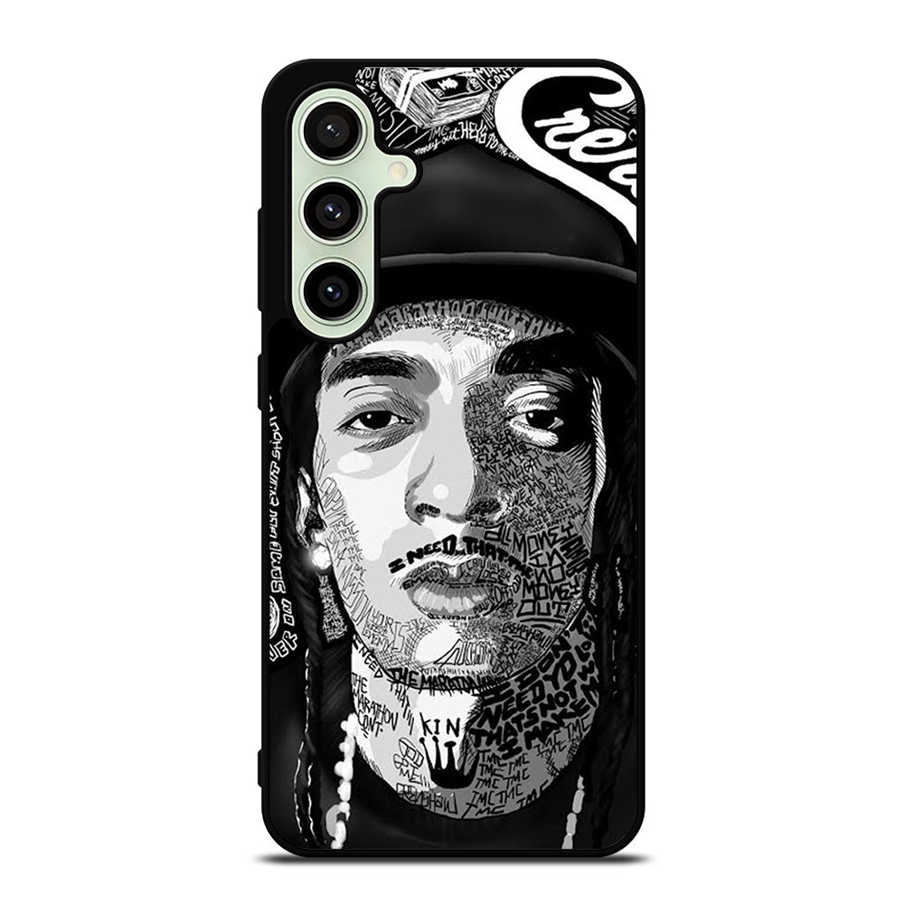 NIPSEY HUSSLE RAPPER QUOTE Samsung Galaxy S24 FE Case Cover