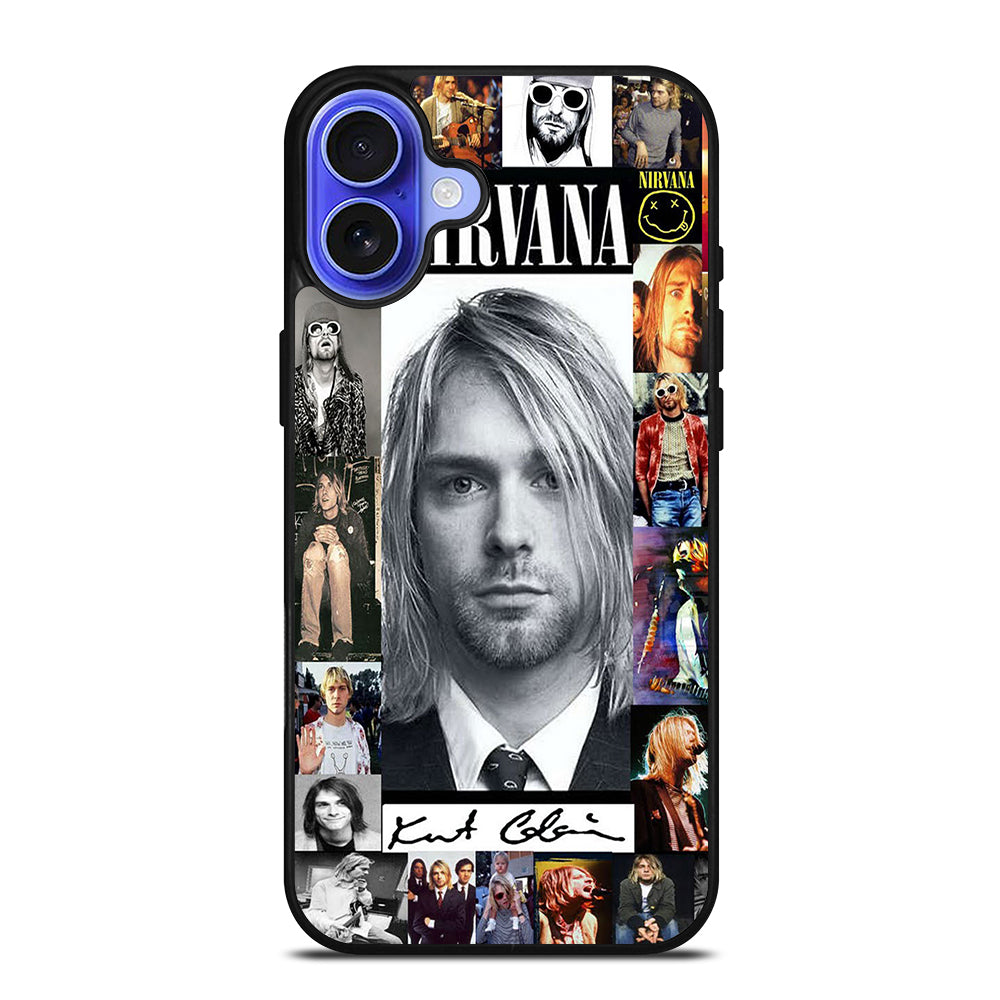 NIRVANA COLLAGE iPhone 16 Case Cover