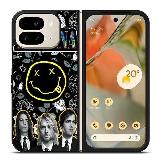 NIRVANA ROCK BAND PERSONNEL Google Pixel 9 Pro Fold Case Cover