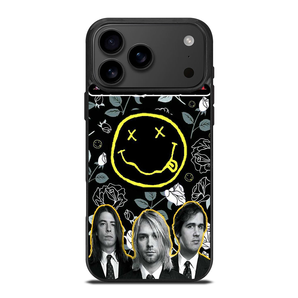 NIRVANA ROCK BAND PERSONNEL iPhone 17 Pro Max Case Cover