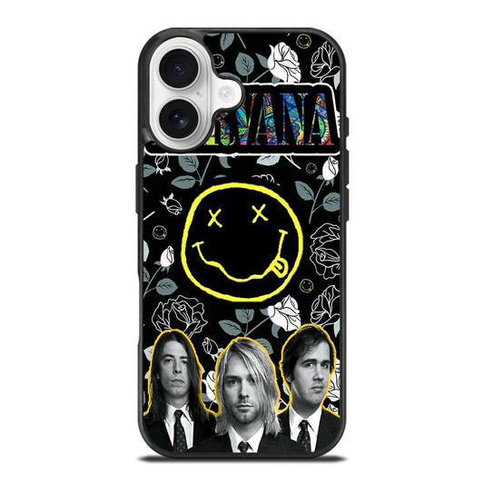 NIRVANA ROCK BAND PERSONNEL iPhone 17 Case Cover