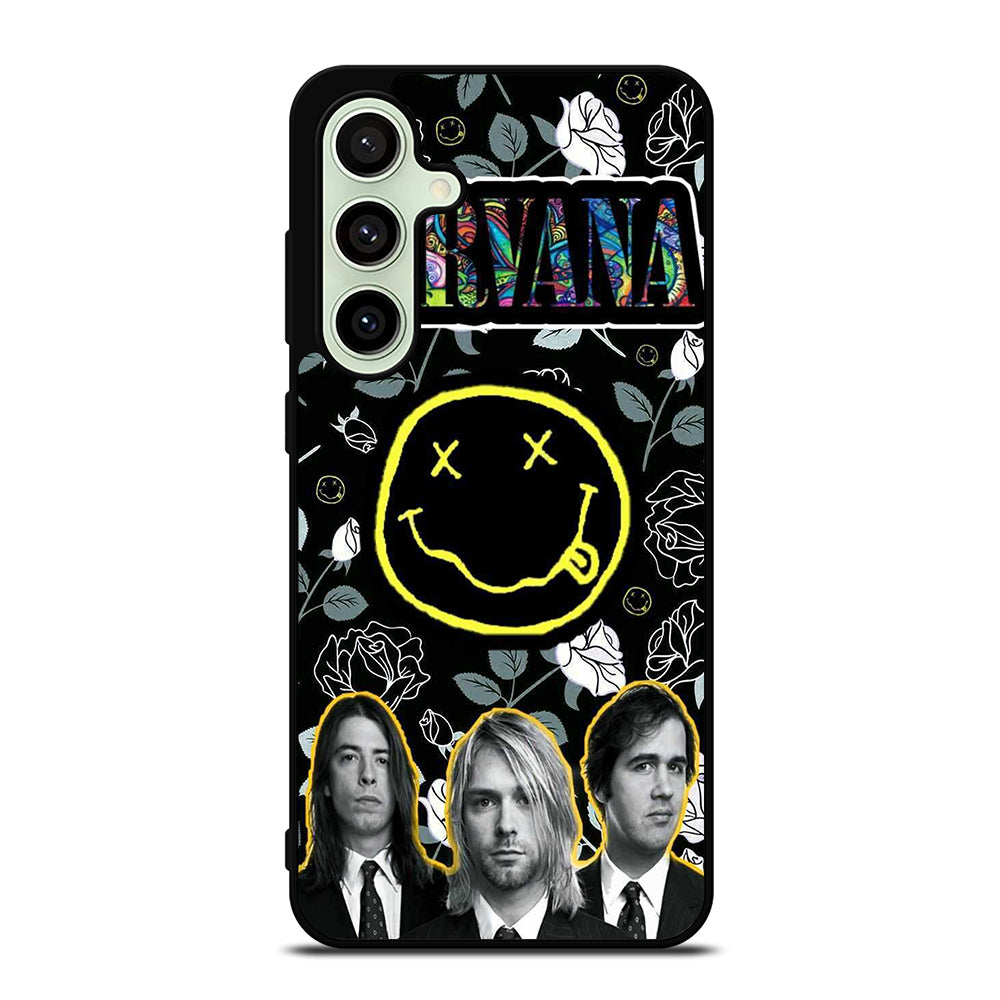 NIRVANA ROCK BAND PERSONNEL Samsung Galaxy S24 FE Case Cover