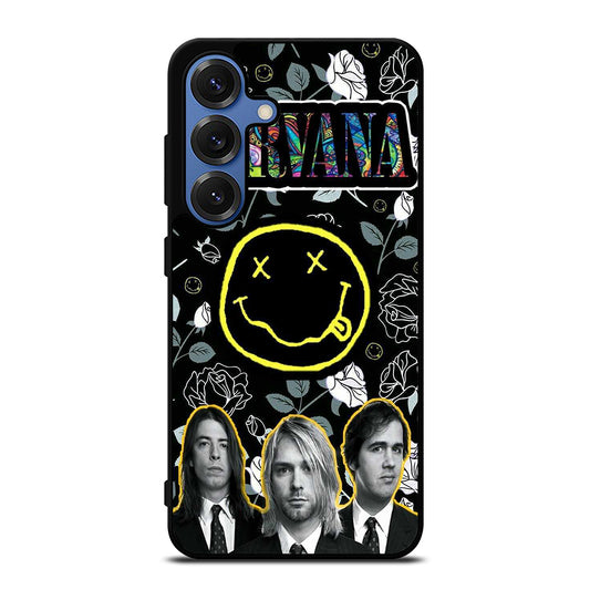 NIRVANA ROCK BAND PERSONNEL Samsung Galaxy S25 Case Cover