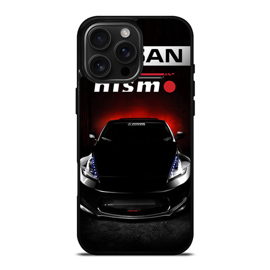 NISSAN NISMO BLACK CAR iPhone 16 Pro Max Case Cover