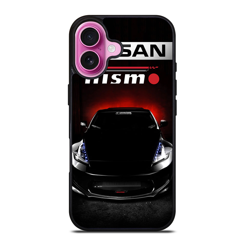 NISSAN NISMO BLACK CAR iPhone 16 Plus Case Cover