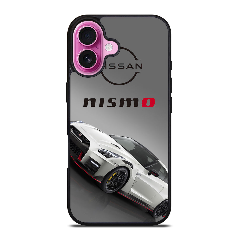 NISSAN NISMO WHITE CAR iPhone 16 Plus Case Cover