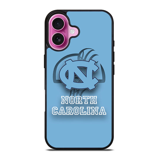 NORTH CAROLINA TAR HEELS NBA 2 iPhone 16 Plus Case Cover