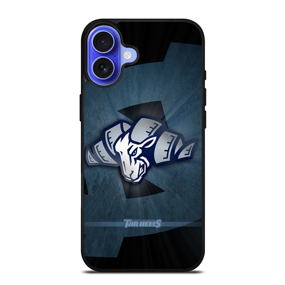 NORTH CAROLINA TAR HEELS NBA 3 iPhone 16 Case Cover