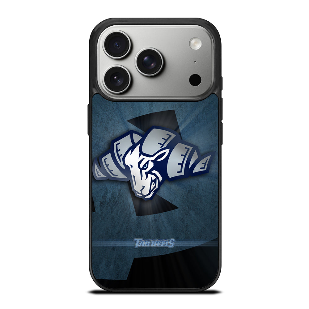 NORTH CAROLINA TAR HEELS NBA 3 iPhone 17 Pro Case Cover