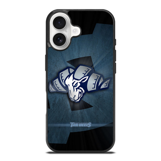 NORTH CAROLINA TAR HEELS NBA 3 iPhone 17 Case Cover