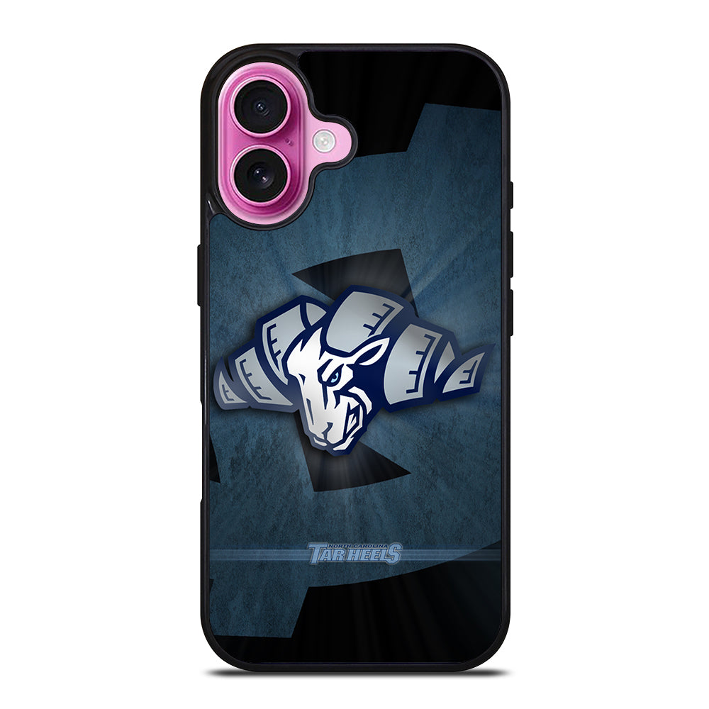 NORTH CAROLINA TAR HEELS NBA 3 iPhone 16 Plus Case Cover