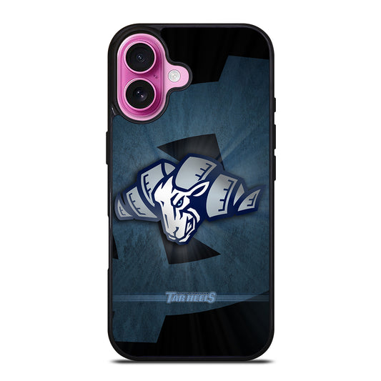 NORTH CAROLINA TAR HEELS NBA 3 iPhone 16 Plus Case Cover