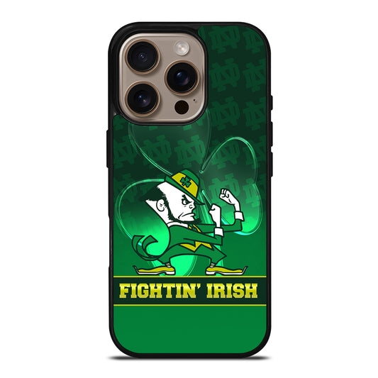 NOTRE DAME FIGHTING IRISH FOOTBALL iPhone 16 Pro Case Cover